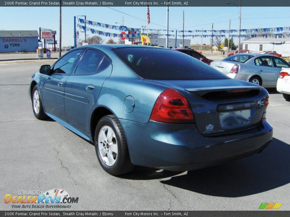 2006 Pontiac Grand Prix Sedan Stealth Gray Metallic / Ebony Photo #2