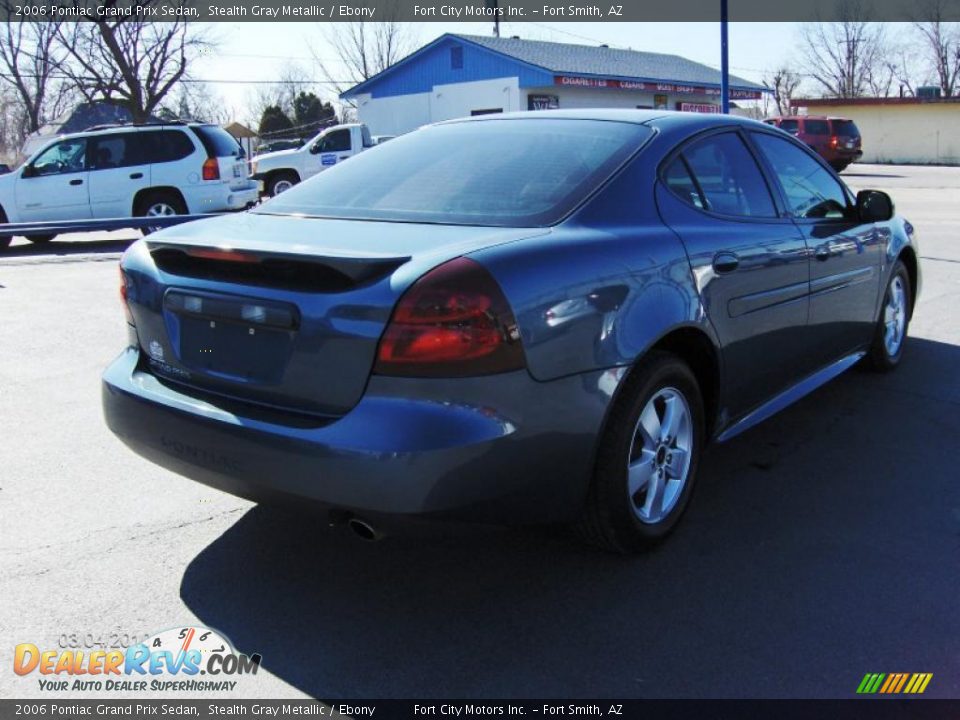 2006 Pontiac Grand Prix Sedan Stealth Gray Metallic / Ebony Photo #3