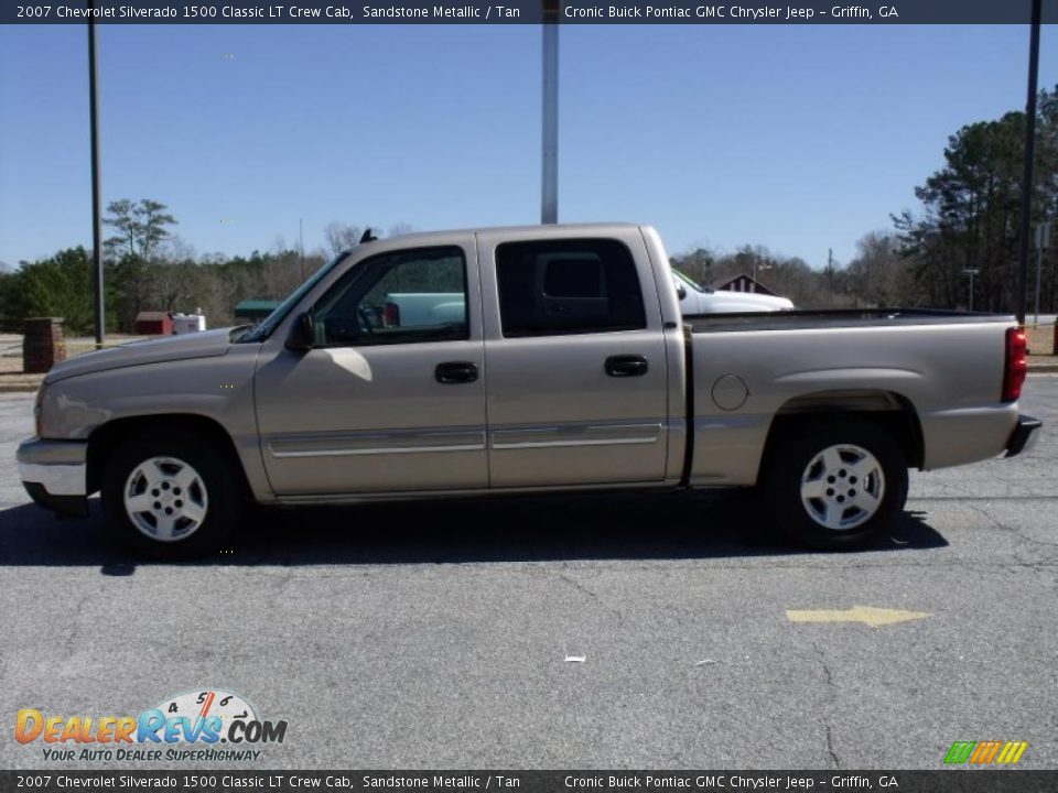 2007 Chevrolet Silverado 1500 Classic LT Crew Cab Sandstone Metallic / Tan Photo #5