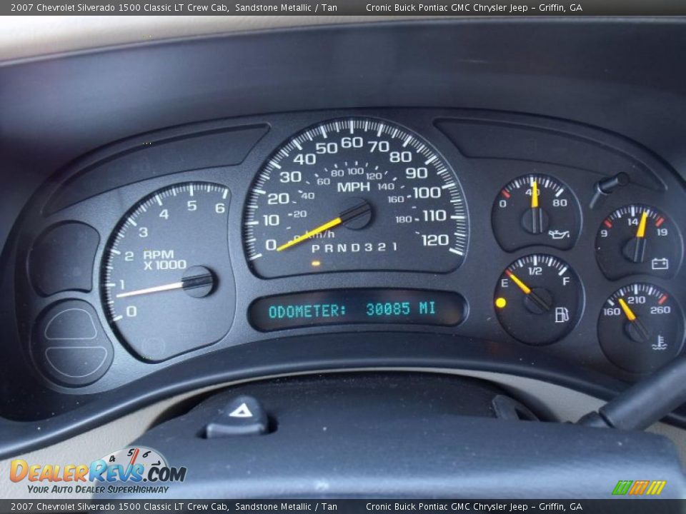 2007 Chevrolet Silverado 1500 Classic LT Crew Cab Sandstone Metallic / Tan Photo #20