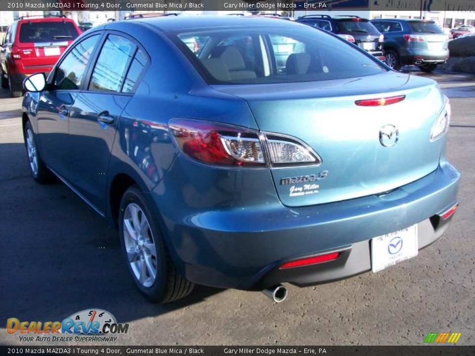 2010 Mazda MAZDA3 i Touring 4 Door Gunmetal Blue Mica / Black Photo #3