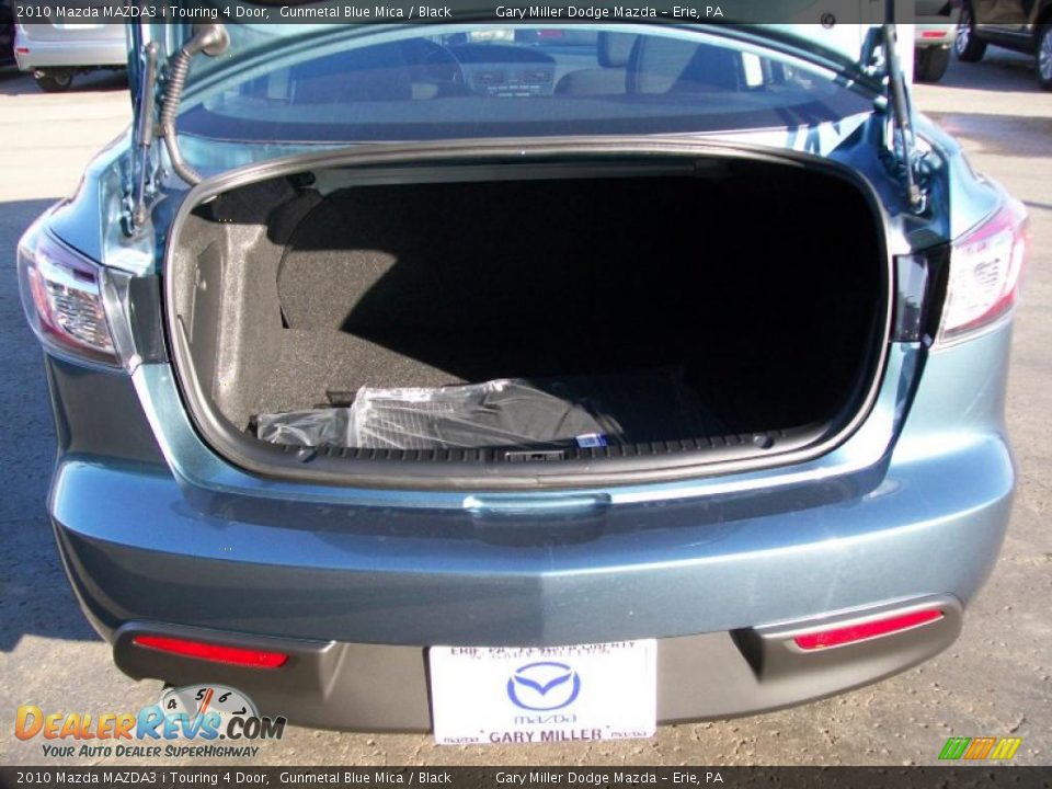 2010 Mazda MAZDA3 i Touring 4 Door Gunmetal Blue Mica / Black Photo #5