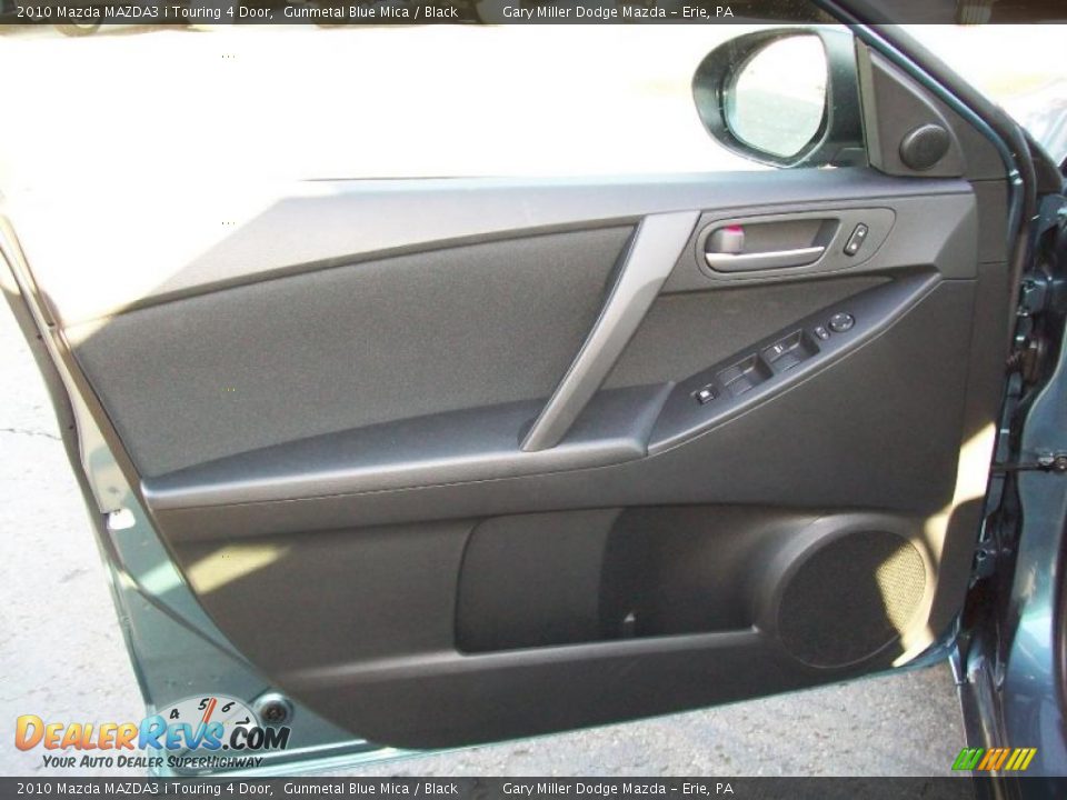2010 Mazda MAZDA3 i Touring 4 Door Gunmetal Blue Mica / Black Photo #11