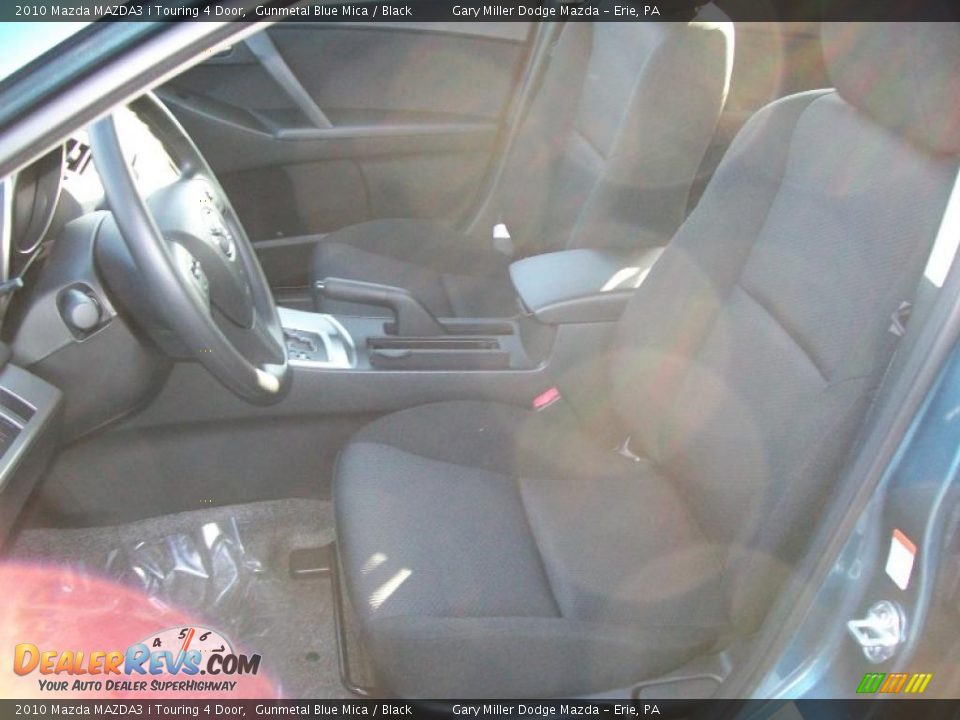 2010 Mazda MAZDA3 i Touring 4 Door Gunmetal Blue Mica / Black Photo #12