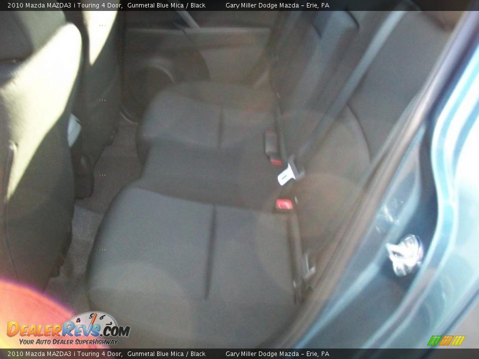 2010 Mazda MAZDA3 i Touring 4 Door Gunmetal Blue Mica / Black Photo #13