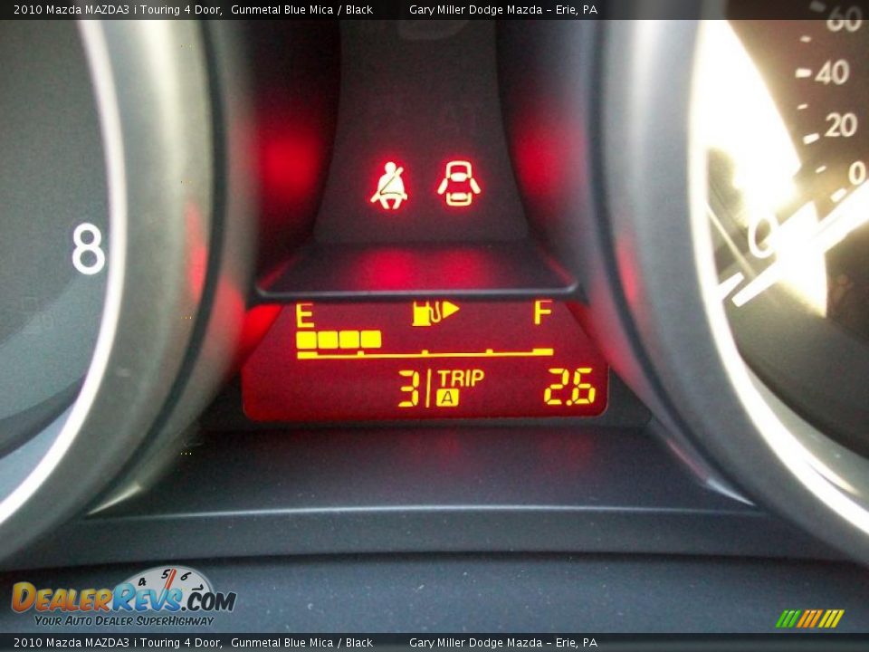 2010 Mazda MAZDA3 i Touring 4 Door Gunmetal Blue Mica / Black Photo #15