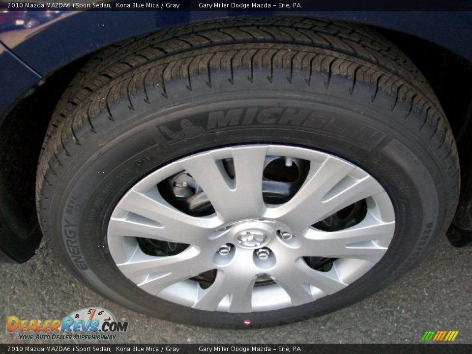 2010 Mazda MAZDA6 i Sport Sedan Kona Blue Mica / Gray Photo #10