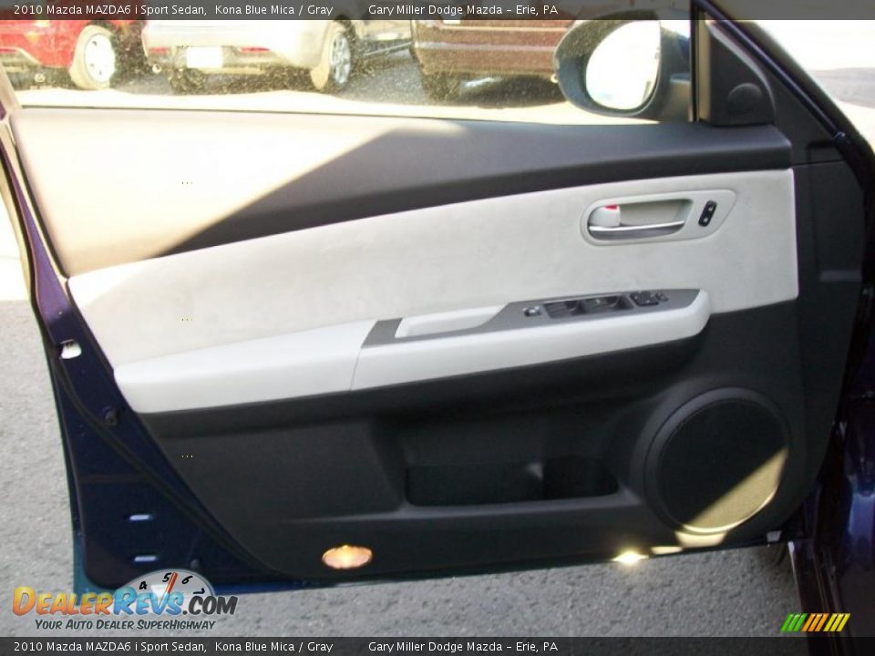 2010 Mazda MAZDA6 i Sport Sedan Kona Blue Mica / Gray Photo #11
