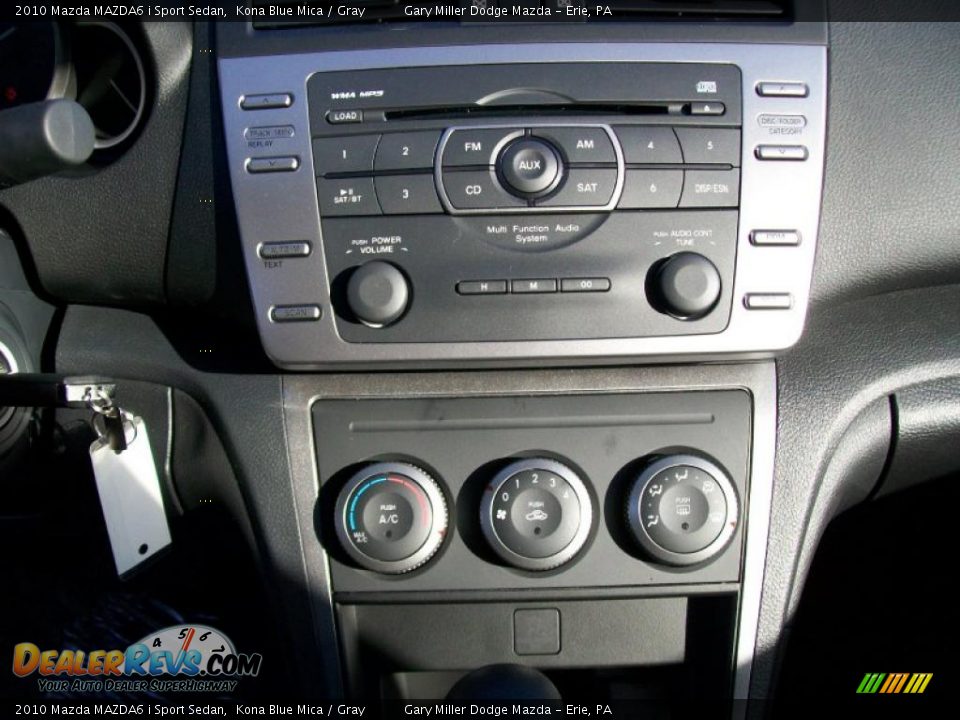 2010 Mazda MAZDA6 i Sport Sedan Kona Blue Mica / Gray Photo #14