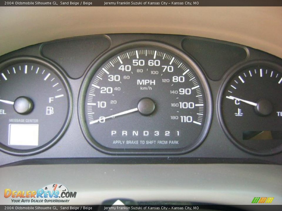 2004 Oldsmobile Silhouette GL Sand Beige / Beige Photo #19