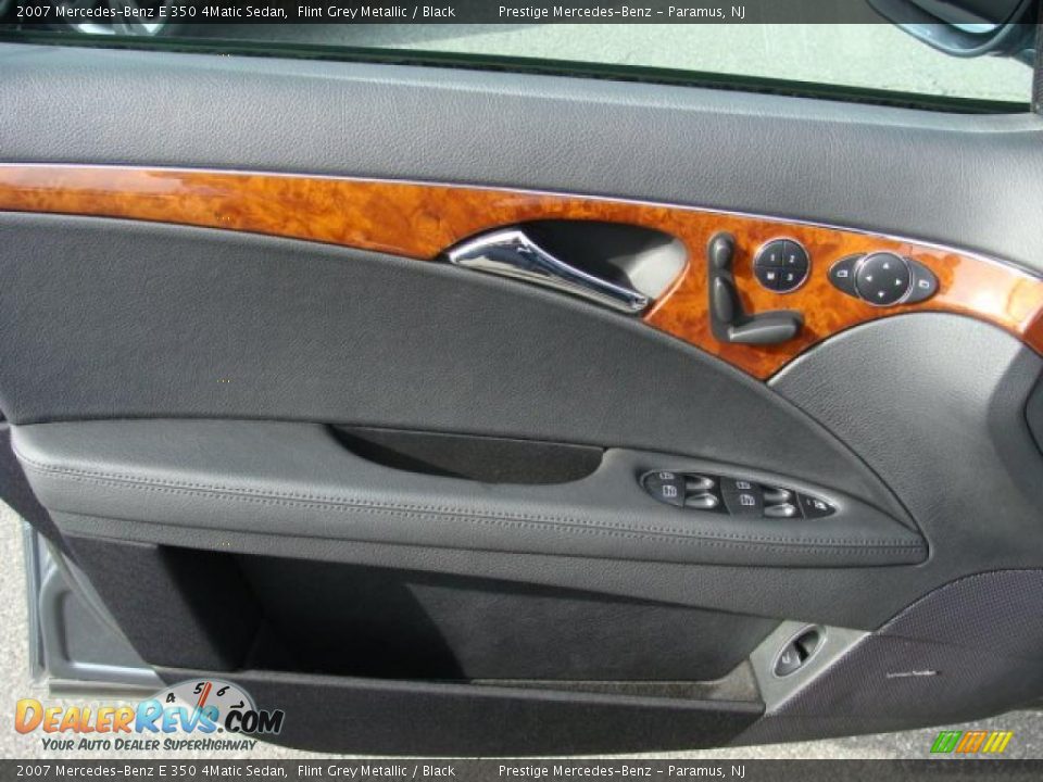 2007 Mercedes-Benz E 350 4Matic Sedan Flint Grey Metallic / Black Photo #7