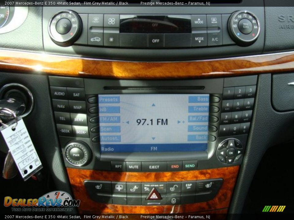 2007 Mercedes-Benz E 350 4Matic Sedan Flint Grey Metallic / Black Photo #12