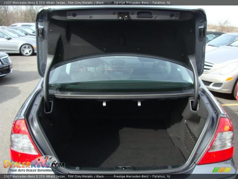 2007 Mercedes-Benz E 350 4Matic Sedan Flint Grey Metallic / Black Photo #14