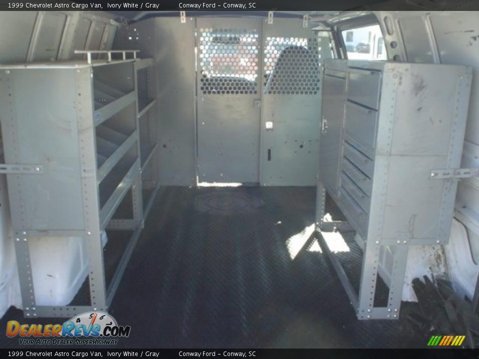 1999 Chevrolet Astro Cargo Van Ivory White / Gray Photo #14