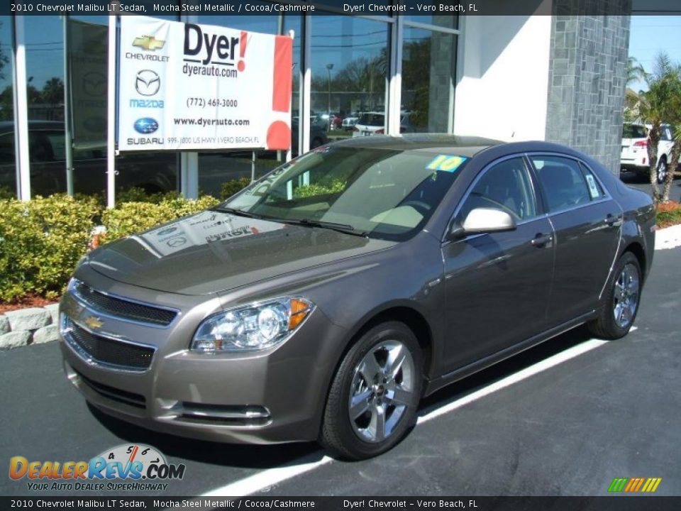 2010 Chevrolet Malibu LT Sedan Mocha Steel Metallic / Cocoa/Cashmere Photo #1