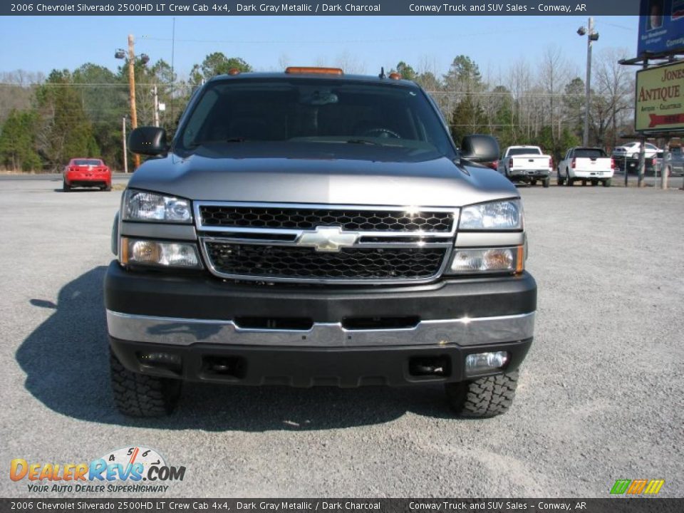 2006 Chevrolet Silverado 2500HD LT Crew Cab 4x4 Dark Gray Metallic / Dark Charcoal Photo #2