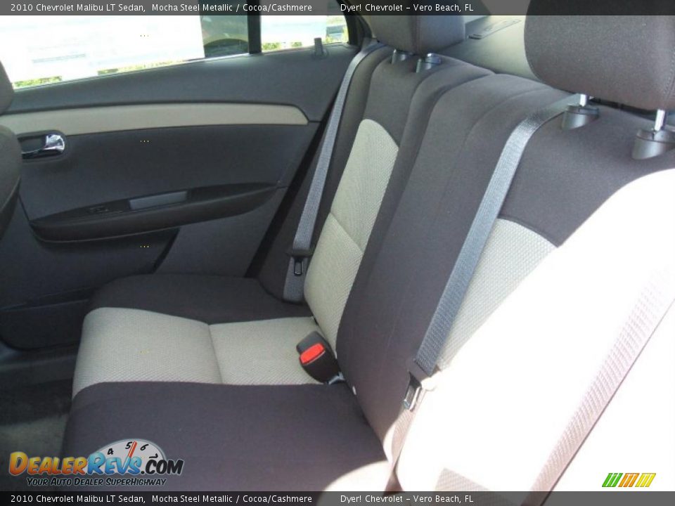 2010 Chevrolet Malibu LT Sedan Mocha Steel Metallic / Cocoa/Cashmere Photo #10