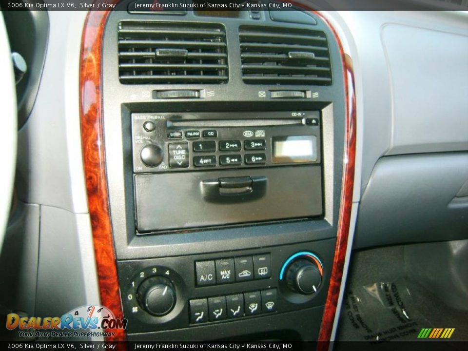 2006 Kia Optima LX V6 Silver / Gray Photo #10