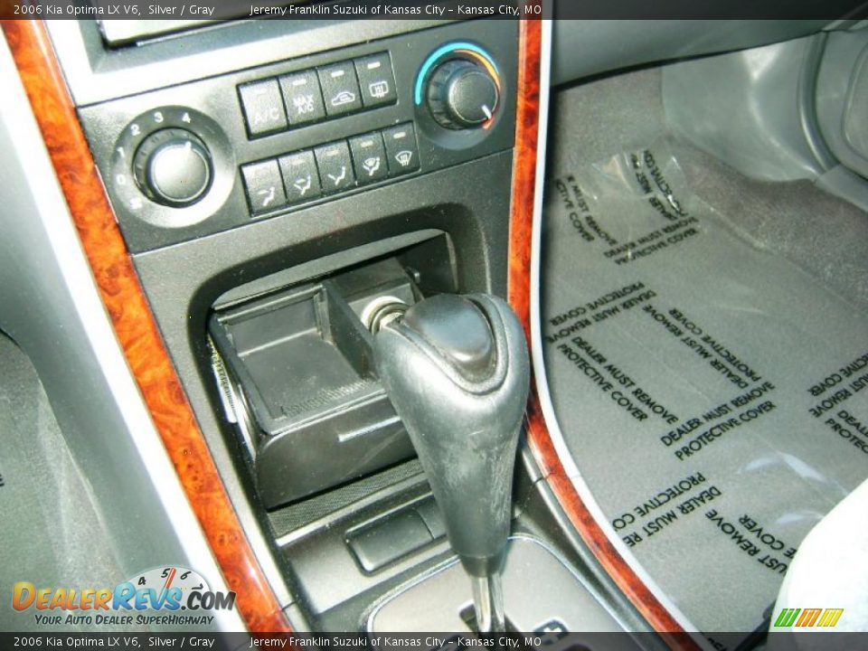 2006 Kia Optima LX V6 Silver / Gray Photo #11