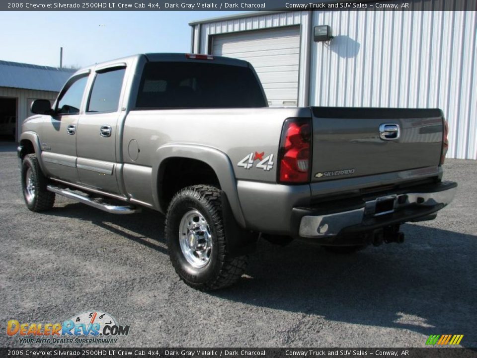 2006 Chevrolet Silverado 2500HD LT Crew Cab 4x4 Dark Gray Metallic / Dark Charcoal Photo #5