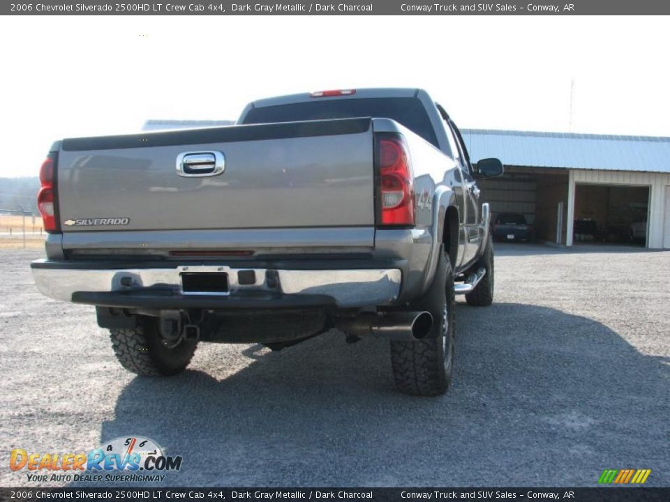 2006 Chevrolet Silverado 2500HD LT Crew Cab 4x4 Dark Gray Metallic / Dark Charcoal Photo #6