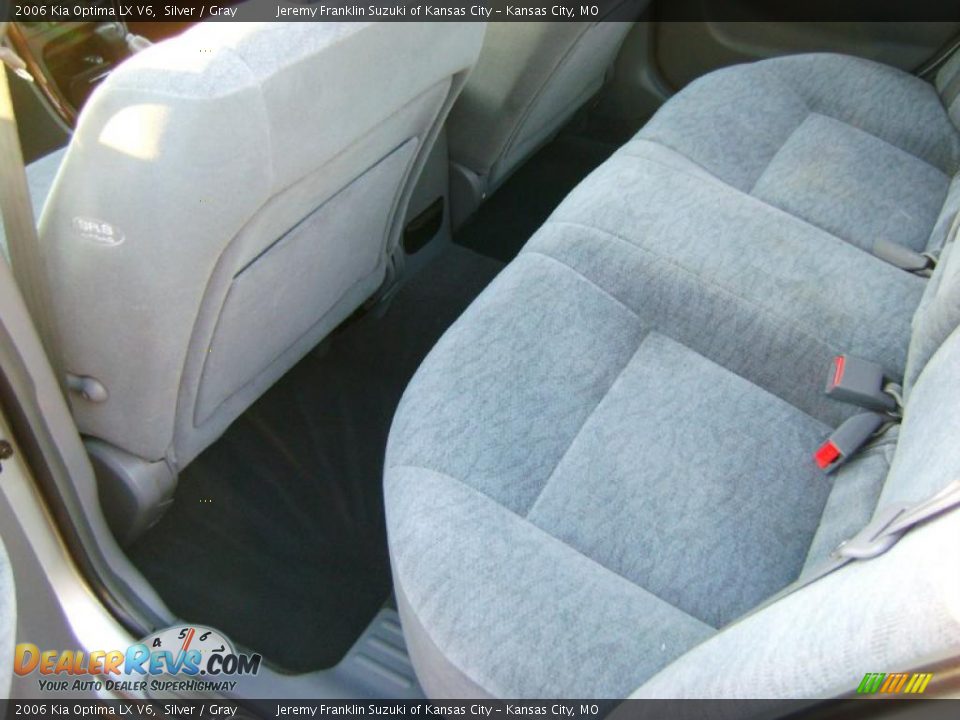 2006 Kia Optima LX V6 Silver / Gray Photo #16