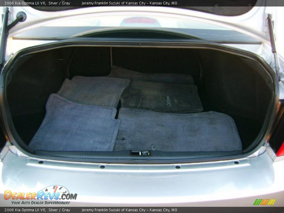 2006 Kia Optima LX V6 Silver / Gray Photo #18
