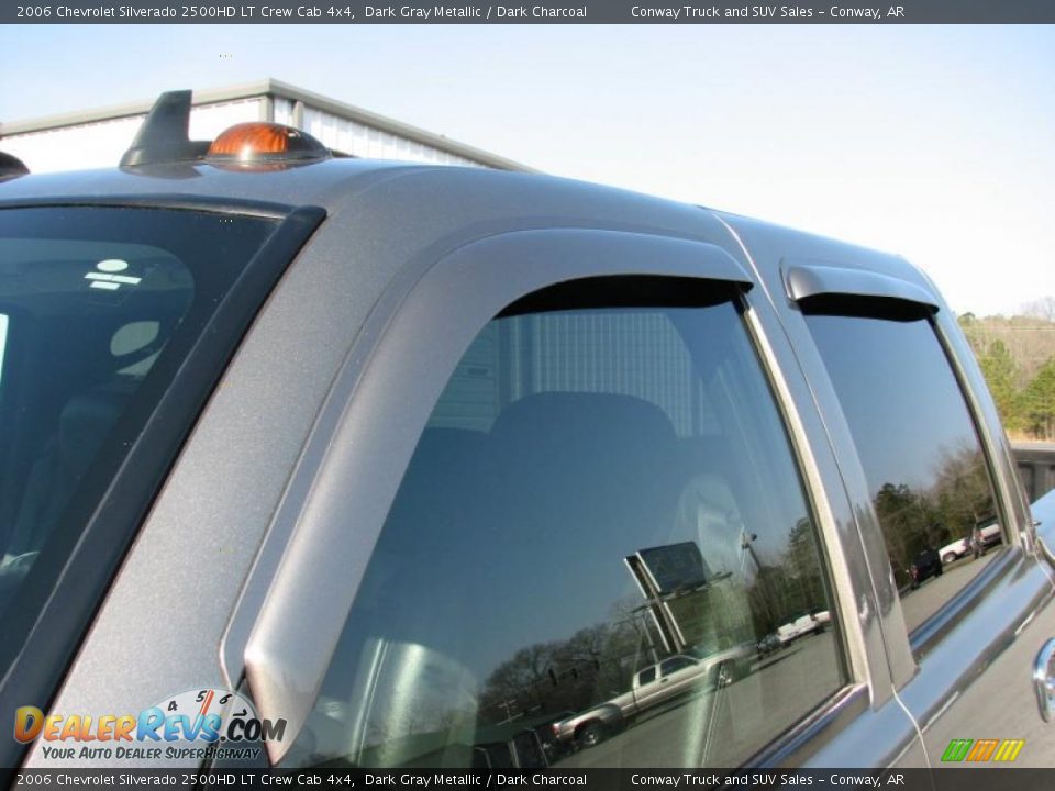 2006 Chevrolet Silverado 2500HD LT Crew Cab 4x4 Dark Gray Metallic / Dark Charcoal Photo #13