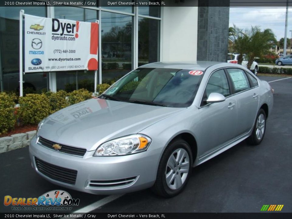 2010 Chevrolet Impala LS Silver Ice Metallic / Gray Photo #1