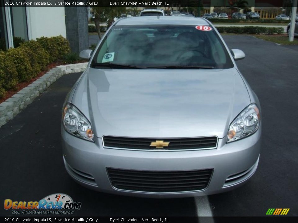 2010 Chevrolet Impala LS Silver Ice Metallic / Gray Photo #2