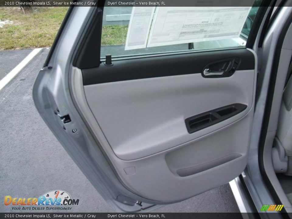 2010 Chevrolet Impala LS Silver Ice Metallic / Gray Photo #6