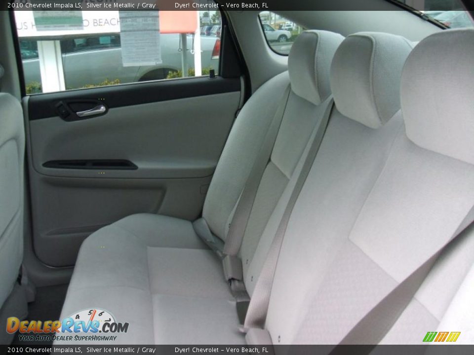 2010 Chevrolet Impala LS Silver Ice Metallic / Gray Photo #7