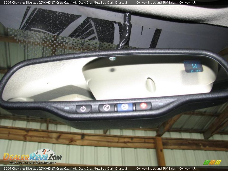 2006 Chevrolet Silverado 2500HD LT Crew Cab 4x4 Dark Gray Metallic / Dark Charcoal Photo #21
