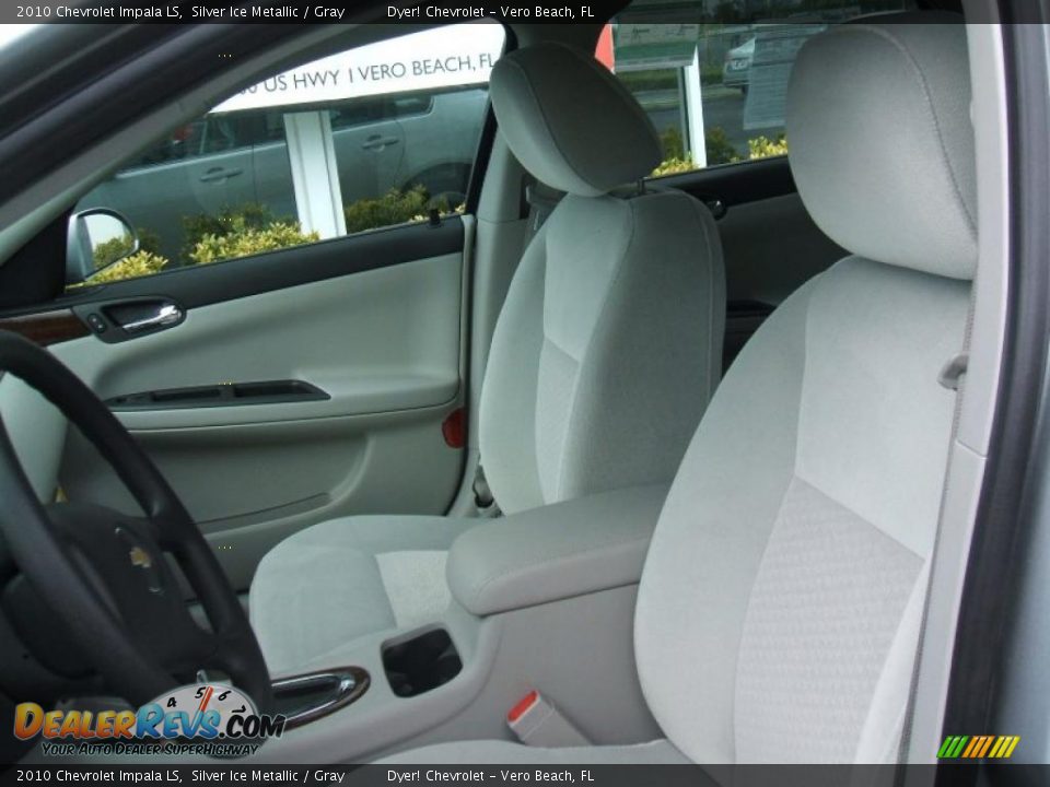 2010 Chevrolet Impala LS Silver Ice Metallic / Gray Photo #9