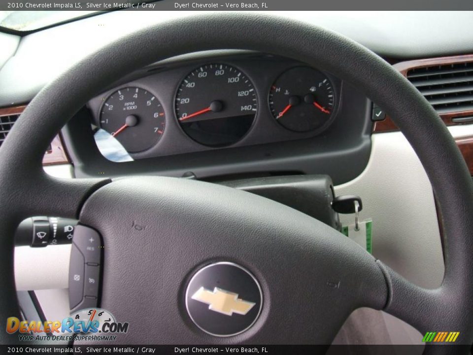 2010 Chevrolet Impala LS Silver Ice Metallic / Gray Photo #10