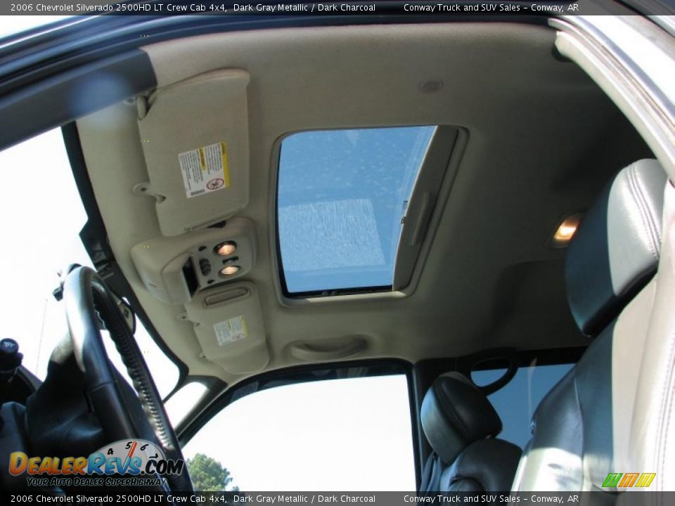 2006 Chevrolet Silverado 2500HD LT Crew Cab 4x4 Dark Gray Metallic / Dark Charcoal Photo #24