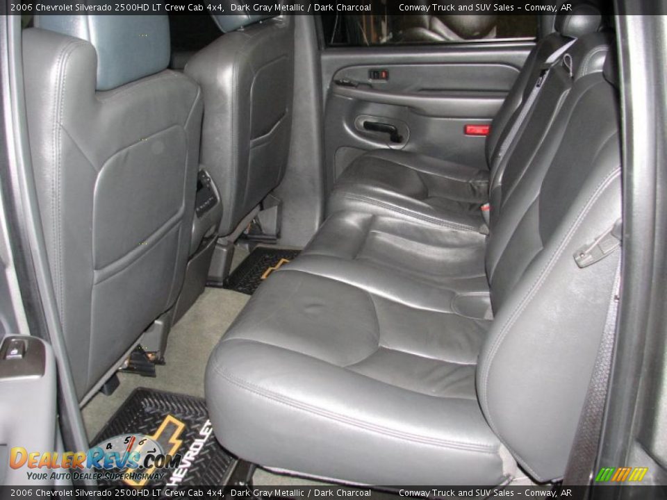 2006 Chevrolet Silverado 2500HD LT Crew Cab 4x4 Dark Gray Metallic / Dark Charcoal Photo #27