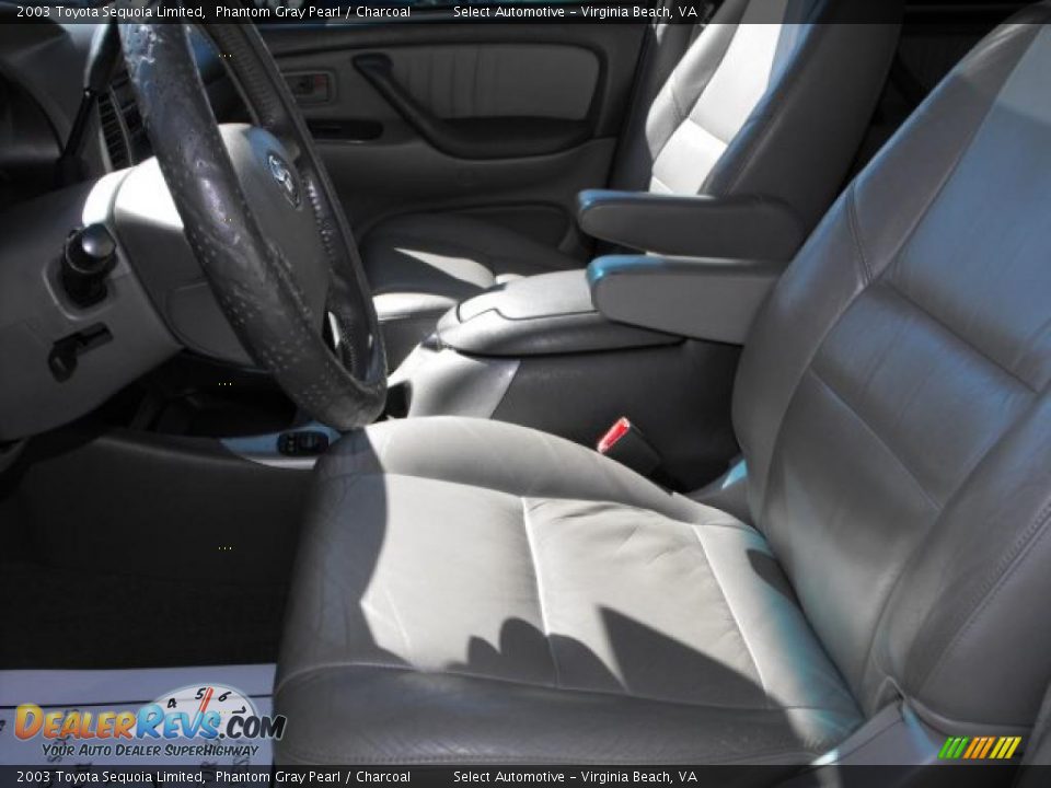 2003 Toyota Sequoia Limited Phantom Gray Pearl / Charcoal Photo #12