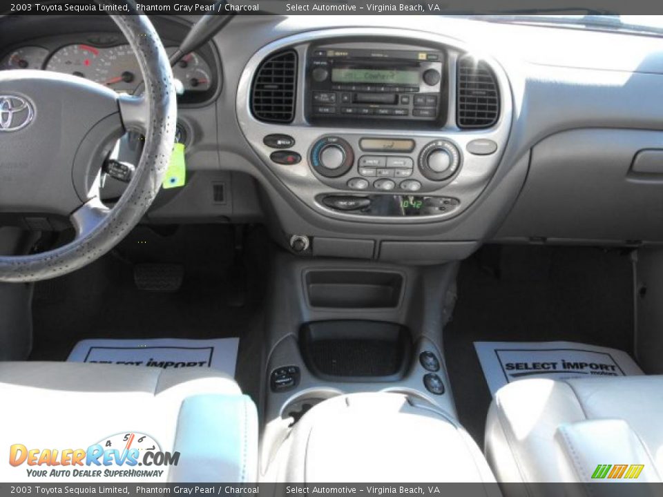 2003 Toyota Sequoia Limited Phantom Gray Pearl / Charcoal Photo #13