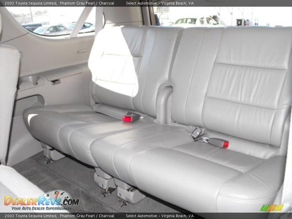 2003 Toyota Sequoia Limited Phantom Gray Pearl / Charcoal Photo #15
