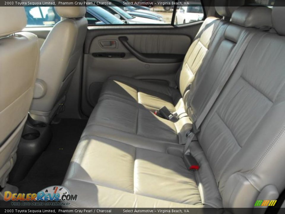 2003 Toyota Sequoia Limited Phantom Gray Pearl / Charcoal Photo #17