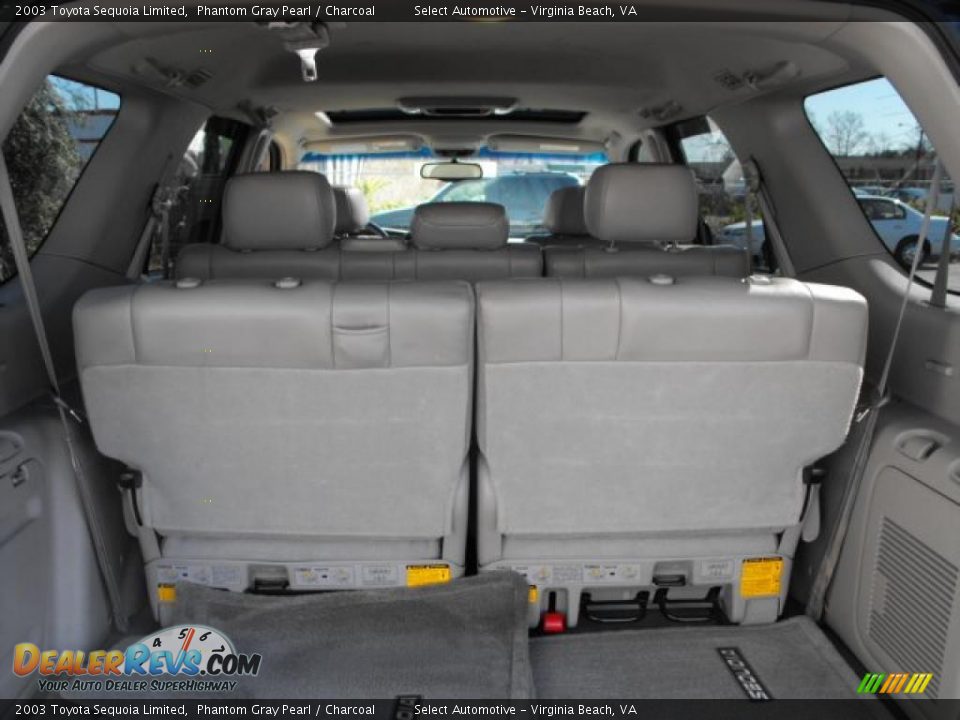 2003 Toyota Sequoia Limited Phantom Gray Pearl / Charcoal Photo #18