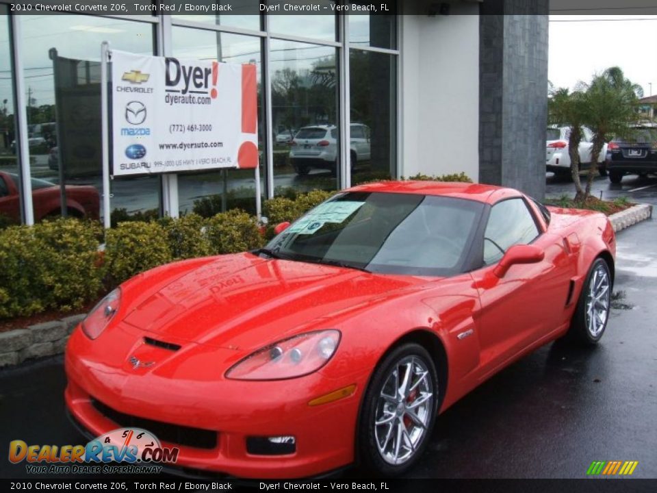 2010 Chevrolet Corvette Z06 Torch Red / Ebony Black Photo #1