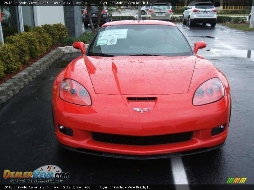 2010 Chevrolet Corvette Z06 Torch Red / Ebony Black Photo #2
