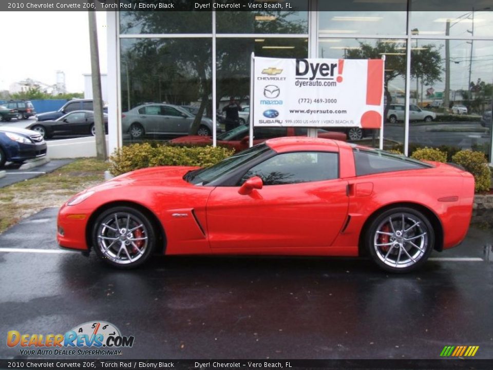 2010 Chevrolet Corvette Z06 Torch Red / Ebony Black Photo #3