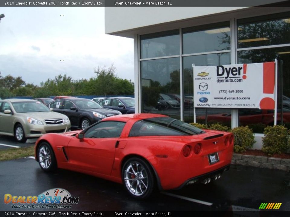 2010 Chevrolet Corvette Z06 Torch Red / Ebony Black Photo #4