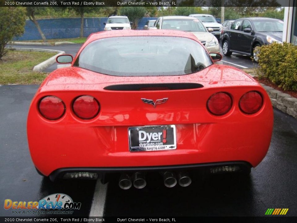 2010 Chevrolet Corvette Z06 Torch Red / Ebony Black Photo #5