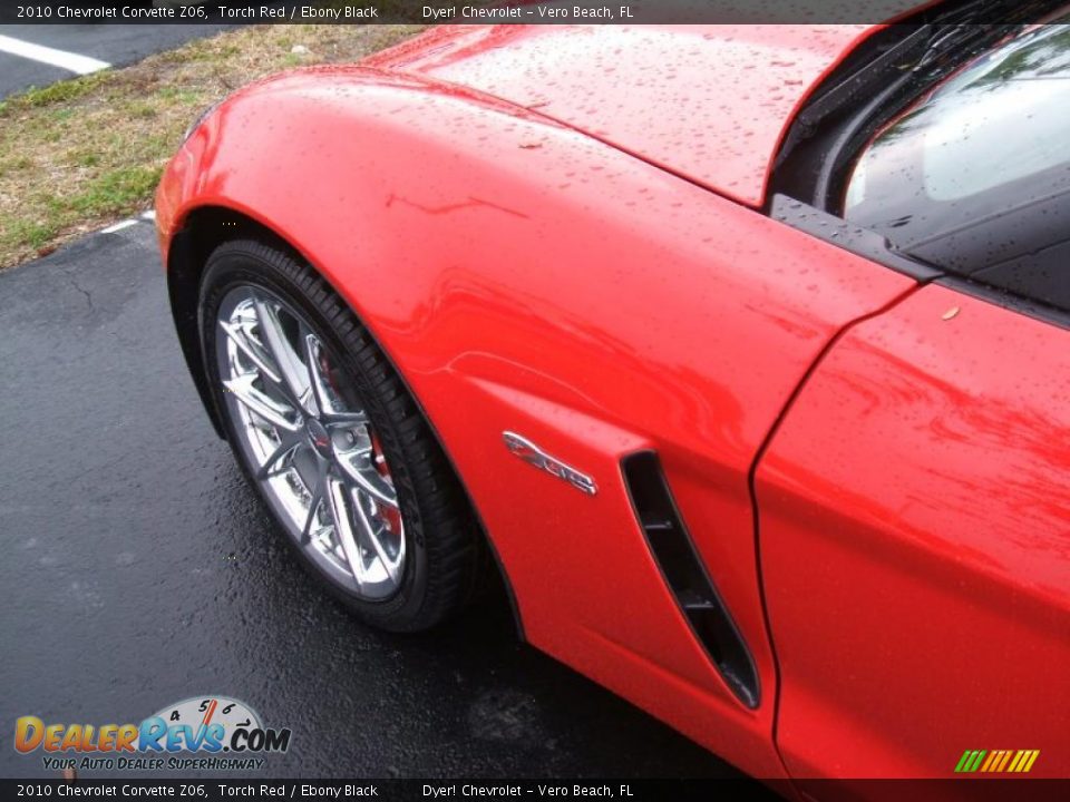 2010 Chevrolet Corvette Z06 Torch Red / Ebony Black Photo #8
