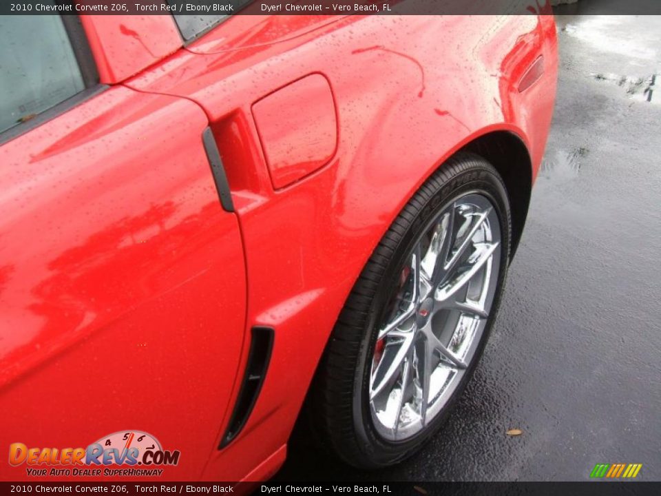 2010 Chevrolet Corvette Z06 Torch Red / Ebony Black Photo #9