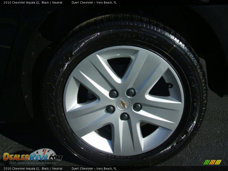 2010 Chevrolet Impala LS Black / Neutral Photo #6